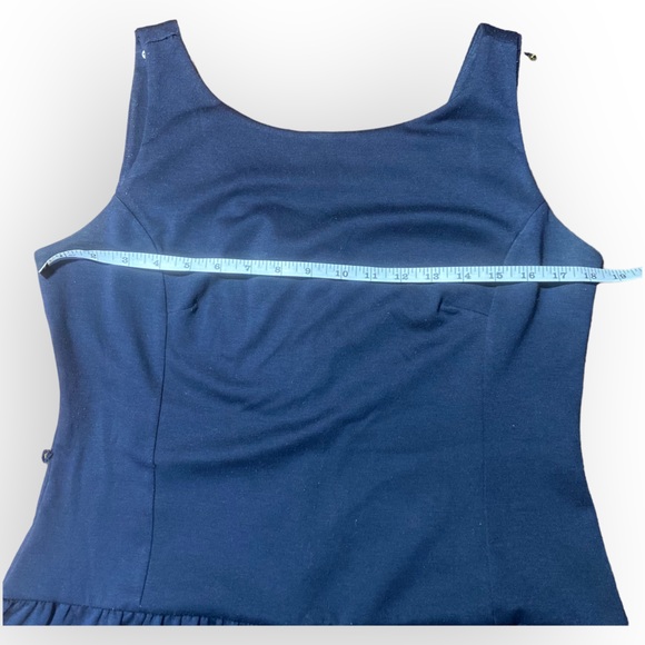 Tommy Hilfiger Navy Blue Sleeveless Stretch Mini Dress - Picture 6 of 9